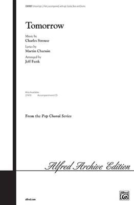 Charles Strouse: Tomorrow: (Arr. Jeff Funk): Chant et Piano