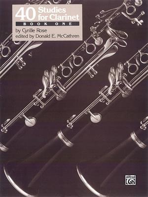 40 Studies for Clarinet, Book 1