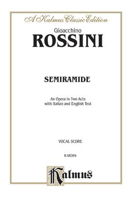 Gioachino Rossini: Semiramide: Solo pour Chant