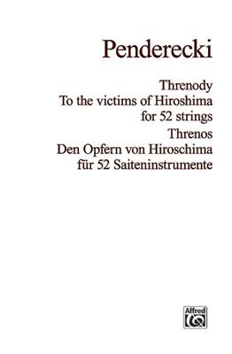Krzysztof Penderecki: Threnody: Orchestre Symphonique