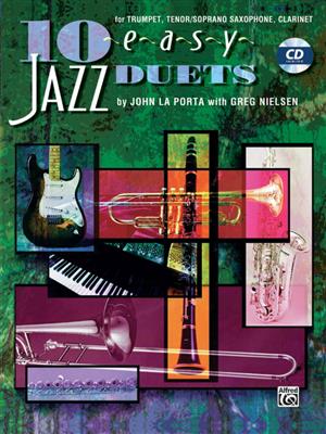 John La Porta: 10 Easy Jazz Duets - Bb Instr: Instruments en Sib
