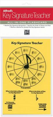 Alfred's Key Signature Teacher Yellow