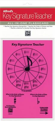 Alfred's Key Signature Teacher Pink