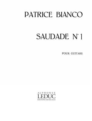 Bianco: Saudade N01: Solo pour Guitare