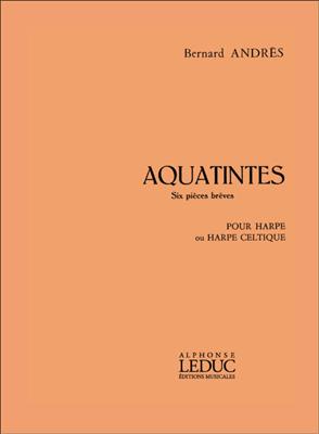 Bernard Andrès: Aquatintes: Solo pour Harpe