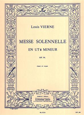 Louis Vierne: Messe solennelle en ut dièse mineur: Chœur Mixte et Piano/Orgue