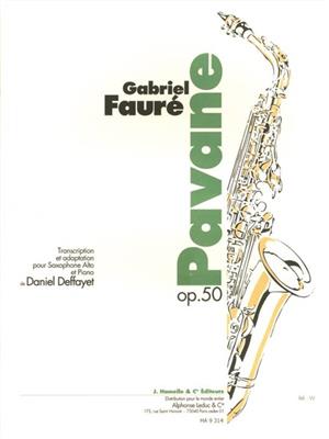 Gabriel Fauré: Pavane Op.50: Saxophone Alto et Accomp.