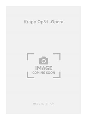 Marcel Mihalovici: Krapp Op81 -Opera: Chant et Piano