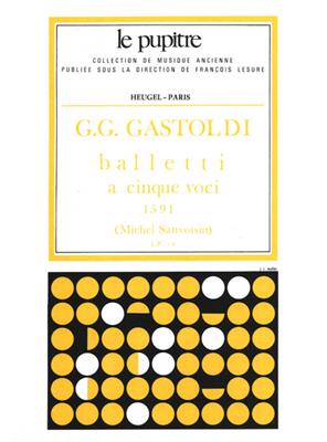 Gastoldi: Balletti à cinque voci: Solo pour Flûte Traversière