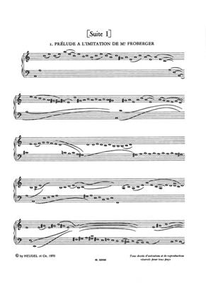 Louis Couperin: Pieces de Clavecin Vol.1: Clavecin