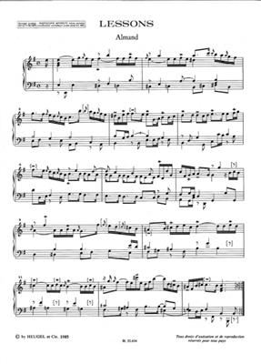 Jean Baptiste Loeillet: Pièces de clavecin (lp67): Clavecin