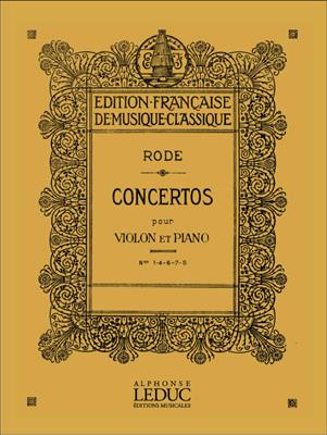 Pierre Rode: Concerto N04: Violon et Accomp.