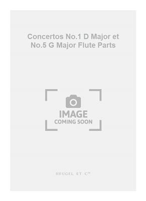François Devienne: Concertos No.1 D Major et No.5 G Major Flute Parts: Solo pour Flûte Traversière