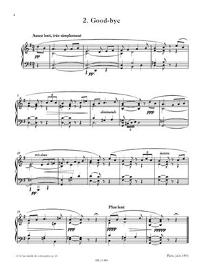 Reynaldo Hahn: Pieces d'amour: Solo de Piano