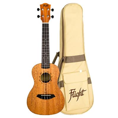 Flight: DUC373 Concert Ukulele - African Mahogany