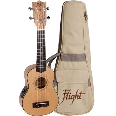 DUS320CEQ Soprano Electro-Acoustic Ukulele