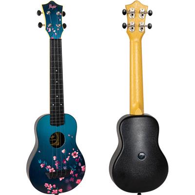 Flight: TUSL32 Long Neck ABS Travel Uke - Sakura