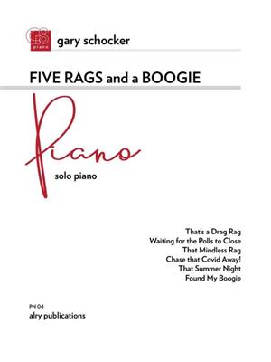 Gary Schocker: Five Rags and a Boogie: Solo de Piano