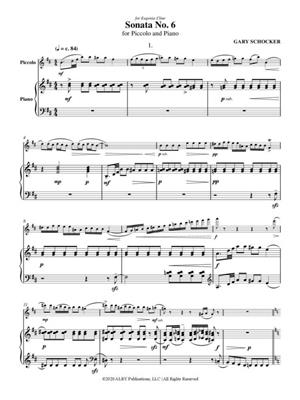 Gary Schocker: Piccolo Sonata No. 6: Piccolo