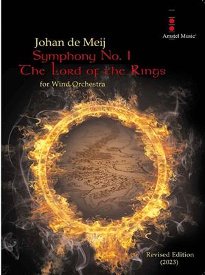 Johan de Meij: Symphony No. 1 The Lord of the Rings (complete ed): Orchestre d'Harmonie
