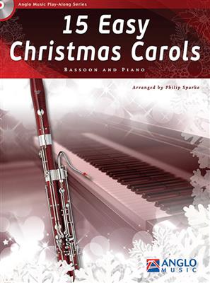 15 Easy Christmas Carols: Basson et Accomp.