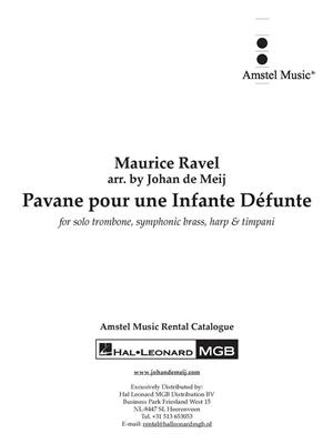 Maurice Ravel: Pavane pour une Infante Défunte: (Arr. Johan de Meij): Ensemble de Cuivres