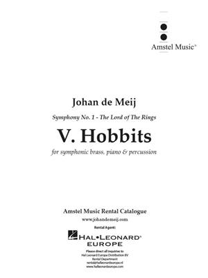 Johan de Meij: Hobbits (part V from The Lord of the Rings): Ensemble de Cuivres