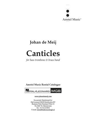 Johan de Meij: Canticles: Brass Band et Solo