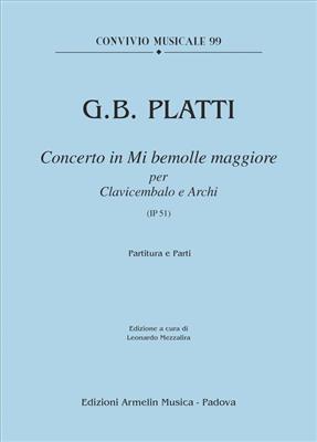 Giovanni Benedetto Platti: Concerto in Mi bemolle maggiore, IP 51: Ensemble de Chambre