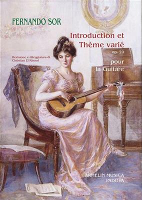 Introduction et Thème varié pour la Guitare, op.20: Solo pour Guitare