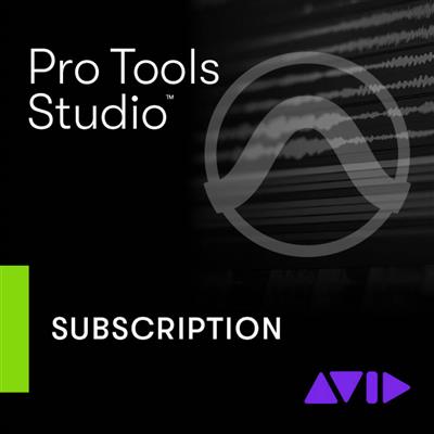 Pro Tools Studio New Annual Subscription