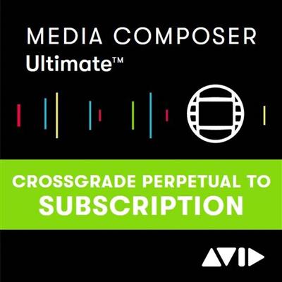 Media Composer Crossgrade to Ultimate 1-Yr Subs
