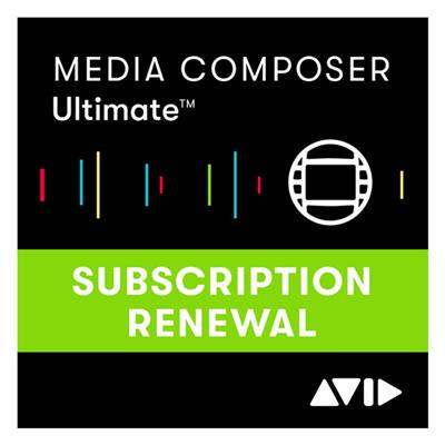 Media Composer- Ultimate 1-Year Subs Renewal