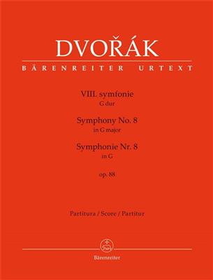 Antonín Dvořák: Symphony No.8 In G Op.88 (Full Score): Orchestre Symphonique