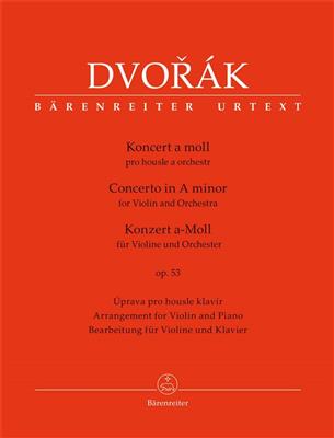 Antonín Dvořák: Violin Concerto In A Minor Op.53: Orchestre et Solo