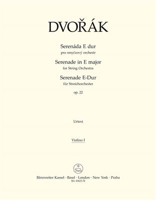 Antonín Dvořák: Serenade for String Orchestra E major op. 22: Orchestre à Cordes