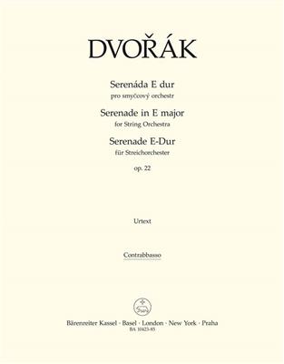 Antonín Dvořák: Serenade for String Orchestra E major op. 22: Orchestre à Cordes