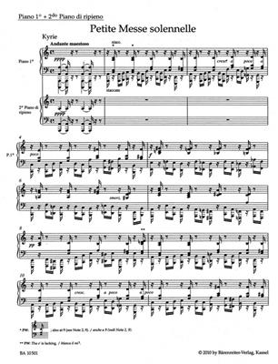 Gioachino Rossini: Petite Messe solennelle: Chœur Mixte et Ensemble