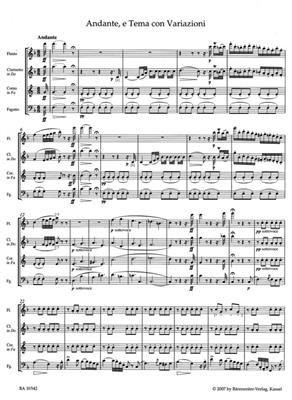 Gioachino Rossini: Andante and Theme and Variations: Ensemble de Chambre