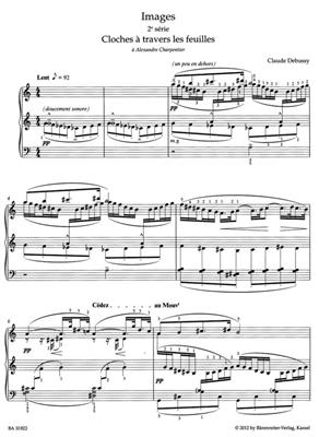Claude Debussy: Images - 2e série: Solo de Piano