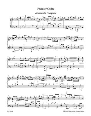François Couperin: Pièces de clavecin/ for Harpsichord, Livre 1: Clavecin