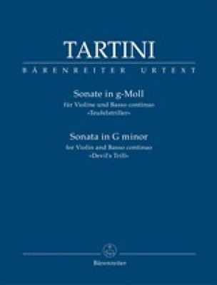 Giuseppe Tartini: Sonate in G-Moll, Teufelstriller: Violon et Accomp.