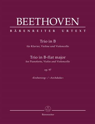 Ludwig van Beethoven: Trio in B-flat major op. 97: Trio pour Pianos