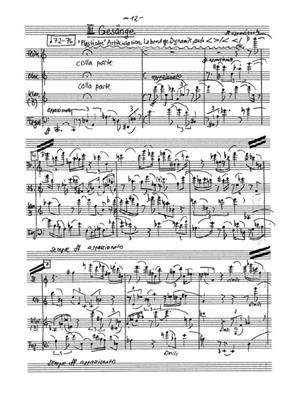Rudolf Kelterborn: Quartet For 8 Wind Instruments: Vents (Ensemble)