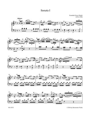 Frantisek Xaver Dusek: Complete Sonatas for Keyboard vol. 1: Clavier