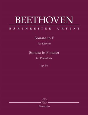 Ludwig van Beethoven: Sonata In F Major Op. 54: Solo de Piano