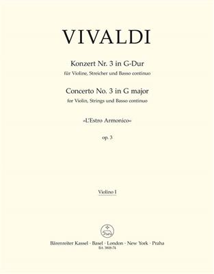 Antonio Vivaldi: Concerto III: Orchestre à Cordes