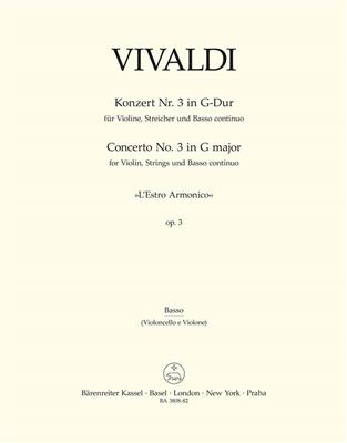 Antonio Vivaldi: Concerto III: Duo pour Cordes Mixte