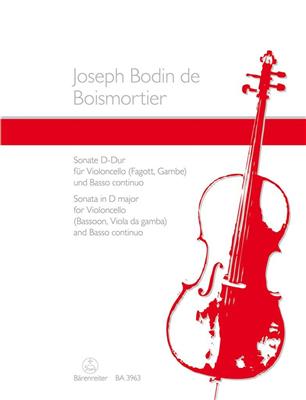 Joseph Bodin de Boismortier: Sonata: Violoncelle et Accomp.