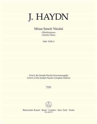 Franz Joseph Haydn: Missa Sancti Nicolai: Chœur Mixte et Ensemble